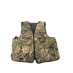 Stearns 29-53 Fishing‎ Life Vest Jacket Vintage L/XL Adult CAMO Realtree